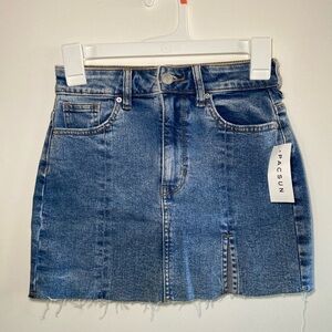 PacSun Blue Denim Skirt